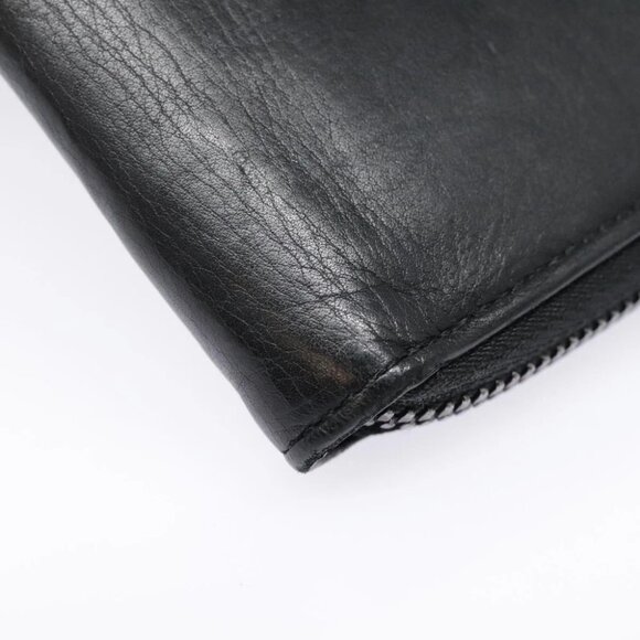 LOUIS VUITTON Monogram Shadow Zippy Wallet Vertical Black M62902 LV Auth 91911 - Picture 9 of 15